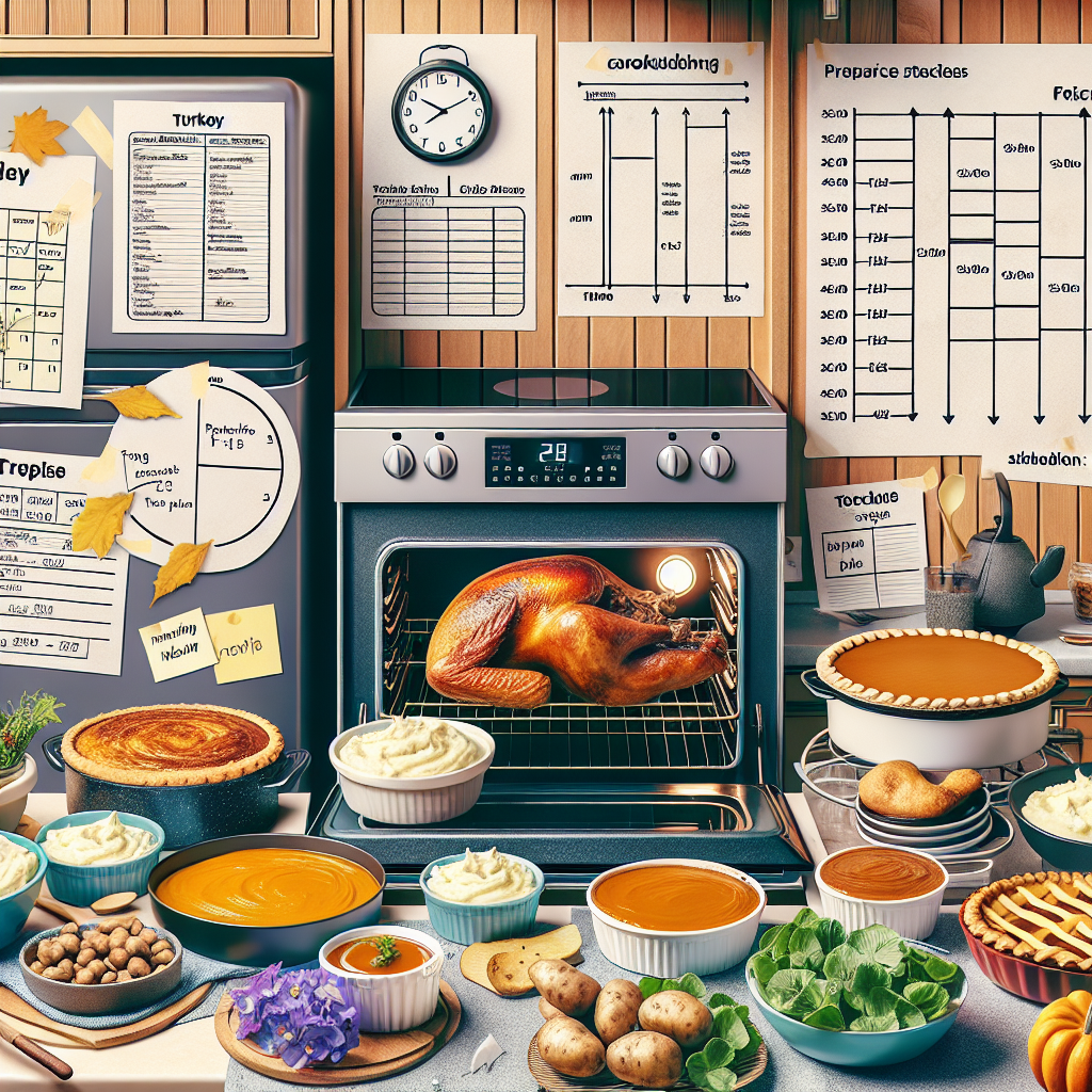 How To Cook A Thanksgiving Dinner With One Oven