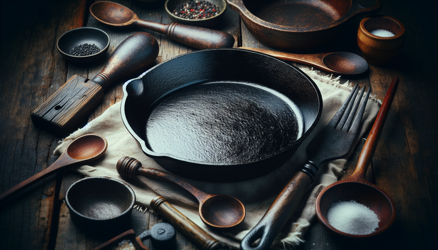 How long does a cast iron skillet last?