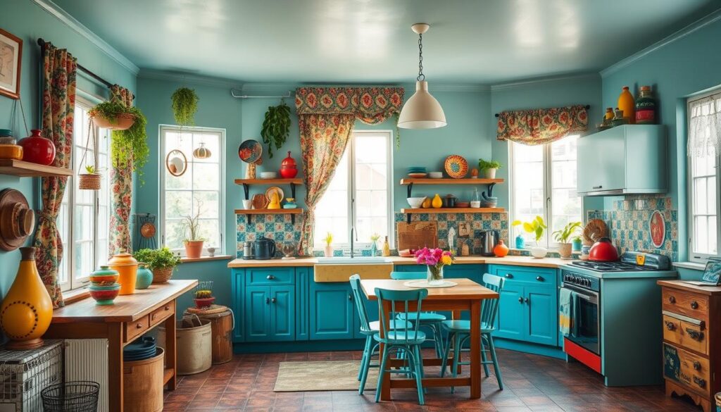 eclectic kitchen design