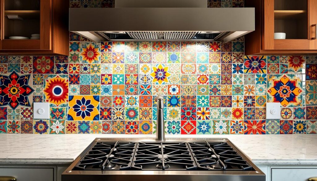 artistic tile work