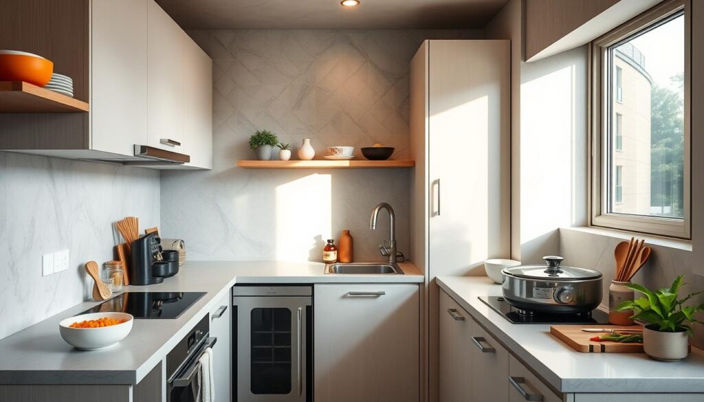 compact kitchen design