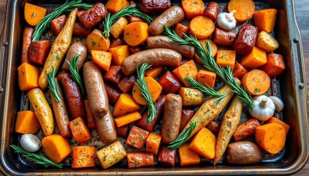 one pan sheet dinners