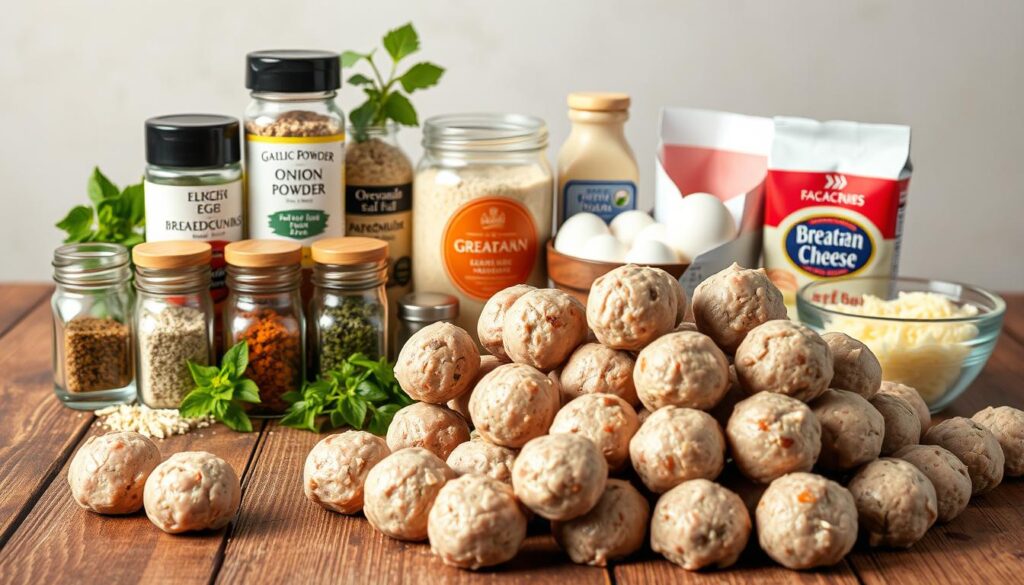 ingredients for frozen meatball recipes