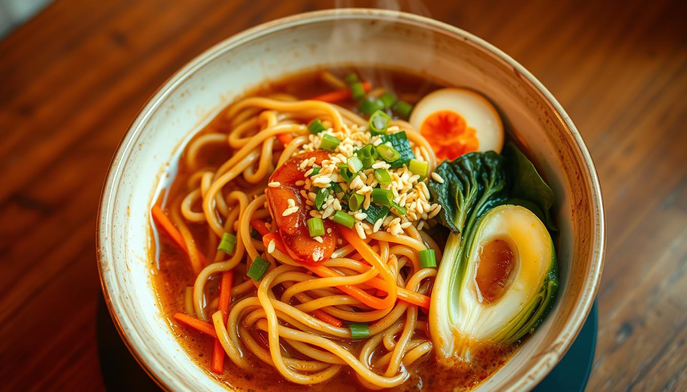 Fast and Tasty Vegan Saucy Ramen Noodles Recipe