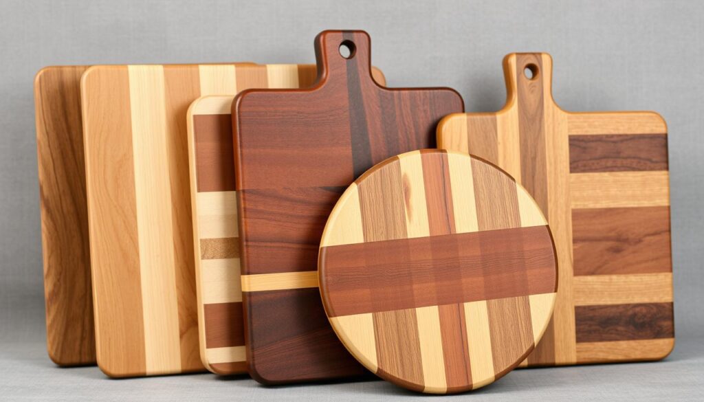 types of wood for cutting boards