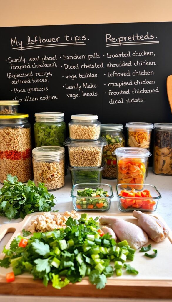 Meal Prep, Storage, and Leftover Ideas