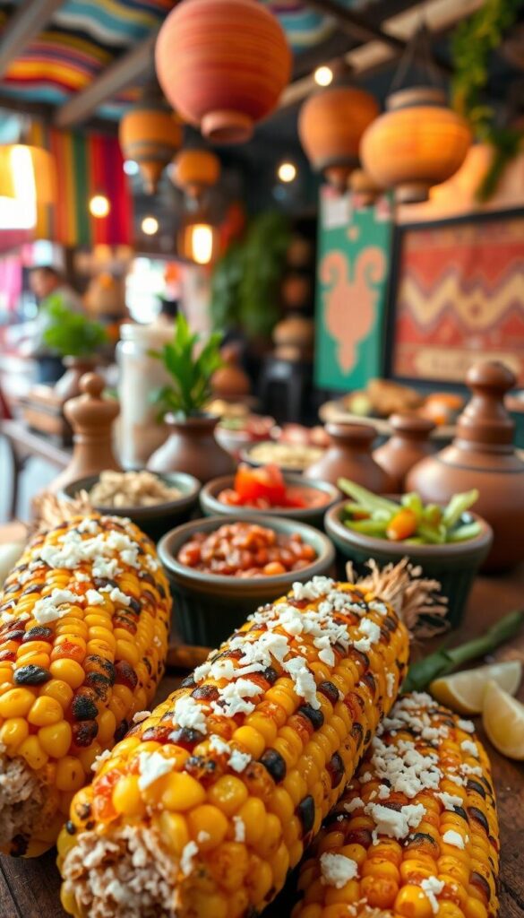 mexican street corn and sides